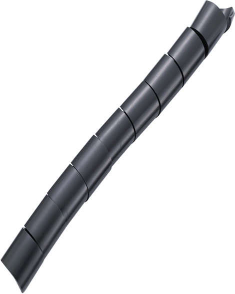 Spirál kábelvédő 20 - 100 mm, fekete, TRU COMPONENTS TC-KSPR24BK203 méteráru