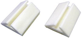 Öntapadós kábelrögzítő, natúr, TRU COMPONENTS 1593019 TC-VC2203
