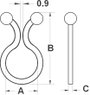 Kábel összekötő, natúr, TRU COMPONENTS 1593014 TC-TT08203 2. bélyegkép