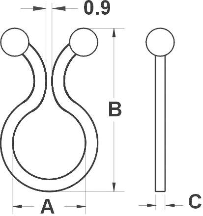 Kábel összekötő, natúr, TRU COMPONENTS 1593017 TC-TT18203 2. kép