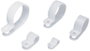 Kábelrögzítő bilincs, csavaros, fehér, TRU COMPONENTS 1593066 TC-UC3203 bélyegkép