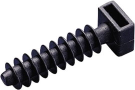 Kábelrögzítő lamellás talppal, fekete, TRU COMPONENTS 1593020 TC-CHR5203