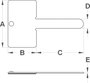 Öntapadós kábelrögzítő, ezüst, TRU COMPONENTS 1593025 TC-MWCR25203 2. bélyegkép