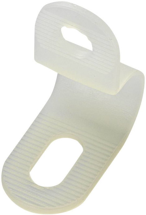 Kábelrögzítő bilincs, csavaros, fehér, TRU COMPONENTS 1593106 TC-PC-0406203