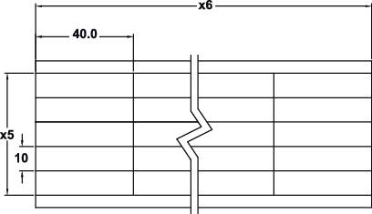 Etikettek ívenként: 30, fehér, 10 lap, TRU COMPONENTS TC-WM3203 2. kép