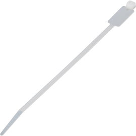 Feliratozható kábelkötegelő 28 x 13 mm, natúr, TRU COMPONENTS TC-MCV-200203 100 db