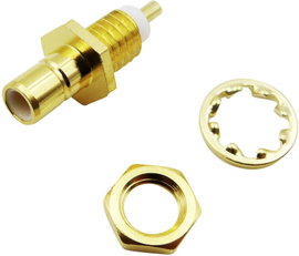 Beépíthető SMB dugó, függőleges 50 Ω, TRU COMPONENTS 1493147