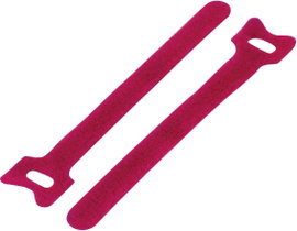 Tépőzáras kábelkötegelő, bolyhos és horgos fél 310 mm x 16 mm, piros, TRU COMPONENTS TC-MGT-310RD203