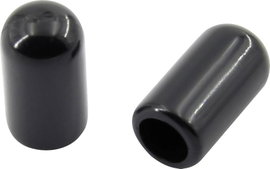 PVC zárósapka 100 db, fekete, TRU COMPONENTS TC-EP-0412203
