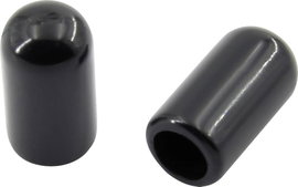 PVC zárósapka 100 db, fekete, TRU COMPONENTS TC-EP-0513203