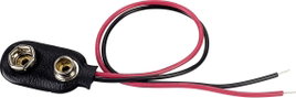 Elem érintkező klipsz 1 x 9V, 31 x 14 mm, TRU COMPONENTS BS-ER-36-150