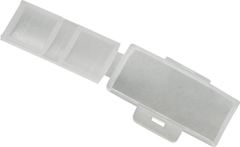 Kábeltömlő feliratozó 40 x 17 mm, natúr, TRU COMPONENTS TC-MC2203
