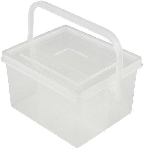 Alkatrész tároló doboz 135 x 110 x 80 mm, TRU COMPONENTS TC-QBS-400 B203