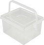 Alkatrész tároló doboz 135 x 110 x 80 mm, TRU COMPONENTS TC-QBS-400 B203 bélyegkép