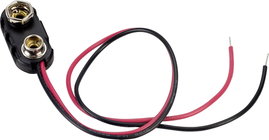 Elem érintkező klipsz 1 x 9V, 24,5 x 11,8 x 7,3 mm, TRU COMPONENTS 18-0093