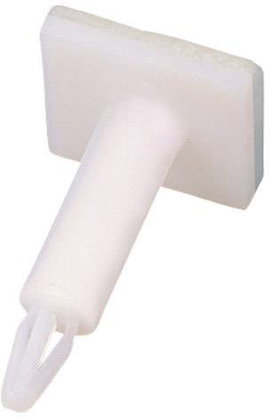 Öntapadós paneltartó, poliamid, 7,9 mm, TRU COMPONENTS TC-MMR8203