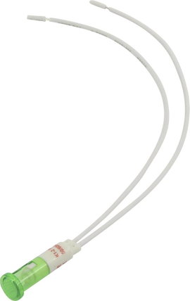 Jelzőlámpa 230 V, zöld, TRU COMPONENTS 1524026