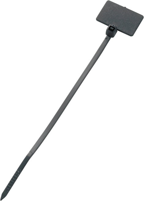 Kábelkötegelő feliratozható felülettel, 20 x 13 mm, fekete, TRU COMPONENTS TE-6259736