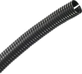 Kábelvédő gégecső 15 mm, fekete, TRU COMPONENTS TC-CRR15P203 méteráru