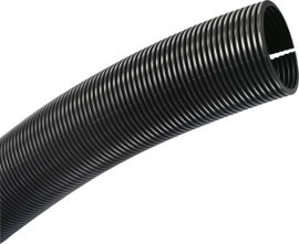 Kábelvédő gégecső 47,5 mm, fekete, TRU COMPONENTS TC-CRR48P203 méteráru
