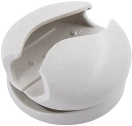 Öntapadós kábelrögzítő, átlátszó, TRU COMPONENTS 93013c1207 5 db