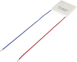 Peltier elem, 14,5 V/DC 12 A 106 W 44 x 40 x 2,8 mm, TRU COMPONENTS HP-127120