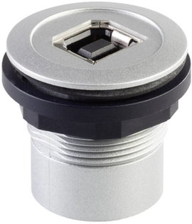 Schlegel beépíthető USB alj 2.0, fém, RRJ_USB_BA