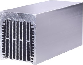 Hűtőborda 0,3 K/W 150 x 75 x 62 mm, Fischer Elektronik LA 6 150 AL