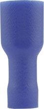 Lapos csúszósaru hüvely 4,8 x 0,8 mm, szigetelt, kék, Vogt Verbindungstechnik 396208S bélyegkép