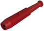 Banánhüvely 2mm 6A piros SKS Hirschmann 930320101 bélyegkép