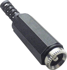BKL Electronic 072209 Kisfeszültségű csatlakozó Alj, egyenes 5.5 mm 2.5 mm 1 db