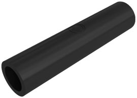 SKS Hirschmann lengő banánhüvely, Ø 4mm, fekete, KD 10, 930 109-100