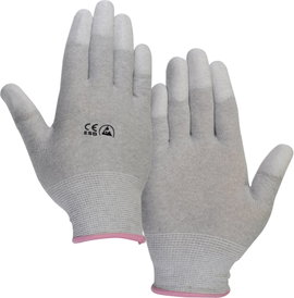 ESD kesztyű, méret: M, 1 pár, TRU COMPONENTS