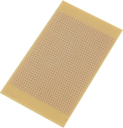 Kisérleti nyákpanel 125 x 73 x 1,6 mm, TRU COMPONENTS
