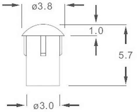 Fényvezető előlaphoz, TRU COMPONENTS LEAD-18PZW 2. kép