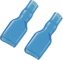 PVC szigetelő csúszósaruhoz 6,3 mm, kék, TRU COMPONENTS