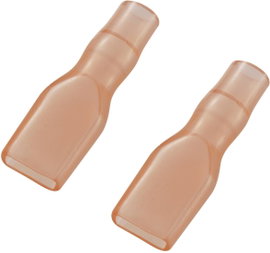 PVC szigetelő csúszósaruhoz 4,8 mm, piros, TRU COMPONENTS