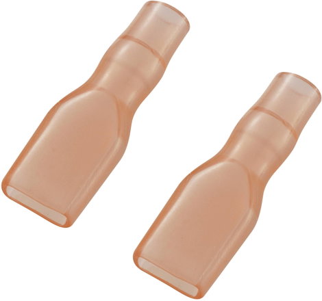 PVC szigetelő csúszósaruhoz 4,8 mm, piros, TRU COMPONENTS