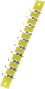 Forrasztóléc 10 pól., 120 mm, TRU COMPONENTS bélyegkép