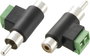 RCA adapter, RCA dugó - RCA aljzat, TRU COMPONENTS bélyegkép