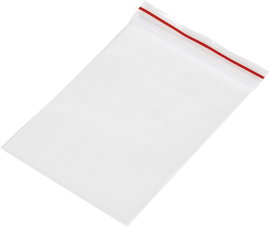 Simítózáras tasak, 50 x 75 mm, TRU COMPONENTS