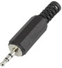 2,5 mm-es jack dugó, sztereo, műanyag törésgátlóval, TRU COMPONENTS bélyegkép