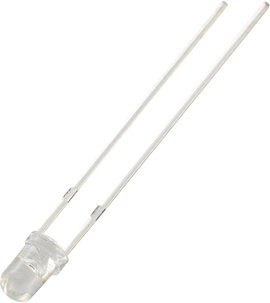 Infra dióda, 940 nm 30° 3 mm, radiális, TRU COMPONENTS OS-3038F