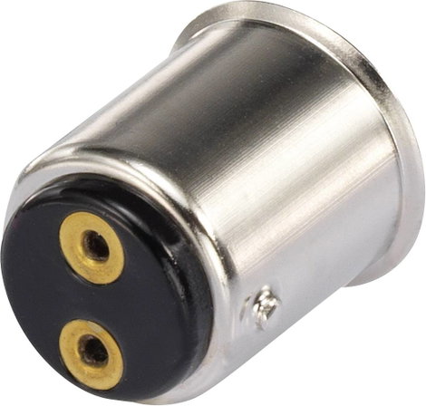 TRU COMPONENTS 1243988 Lámpafoglalat Foglalat: BA15d Csatlakozó: Forrfül 1 db