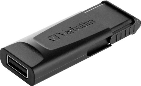 Verbatim Slider USB stick 16 GB Fekete 98696 USB 2.0 4. kép
