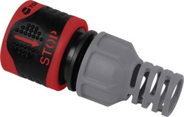 Tömlőcsatlakozó, műanyag, Ø13 mm (1/2), vízstopos, TOOLCRAFT 1561118