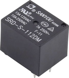Relé, Tru Components 12VDC SRD-S-112DM