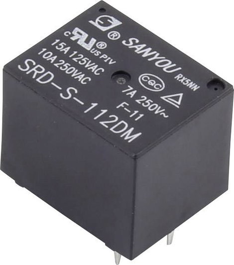 Relé, Tru Components 12VDC SRD-S-112DM