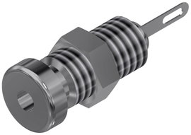 Banánhüvely 2mm/6A szigetelés nélkül