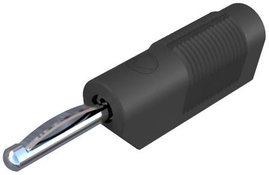 Banándugó VSB 20 4 mm Fekete Csatlakozó (speciális)=csavarozás VSB 20 SKS Hirschmann